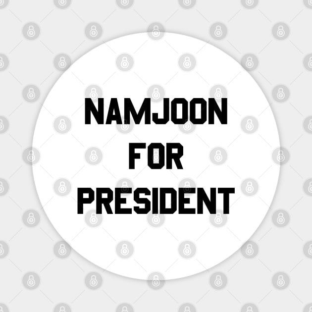 Namjoon for president Magnet by Oricca